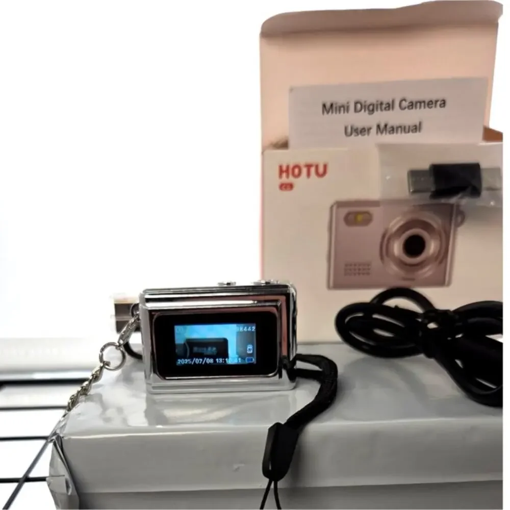 Tiny Fully Functional Wireless Digital Camera Photo Video Audio No App Required